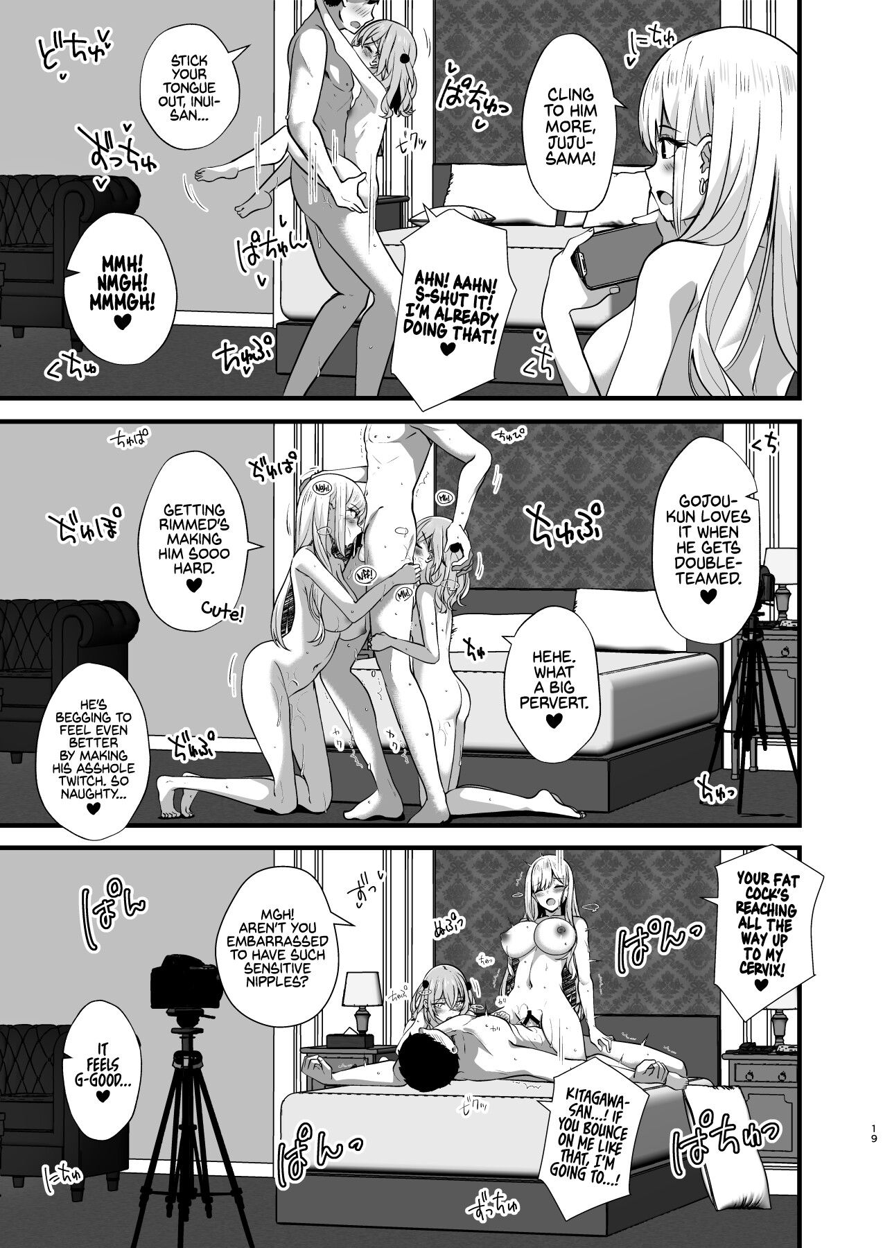 Hentai Manga Comic-Fucking Two Cosplayers For Free at a Love Hotel Photoshoot.mp4-Read-18